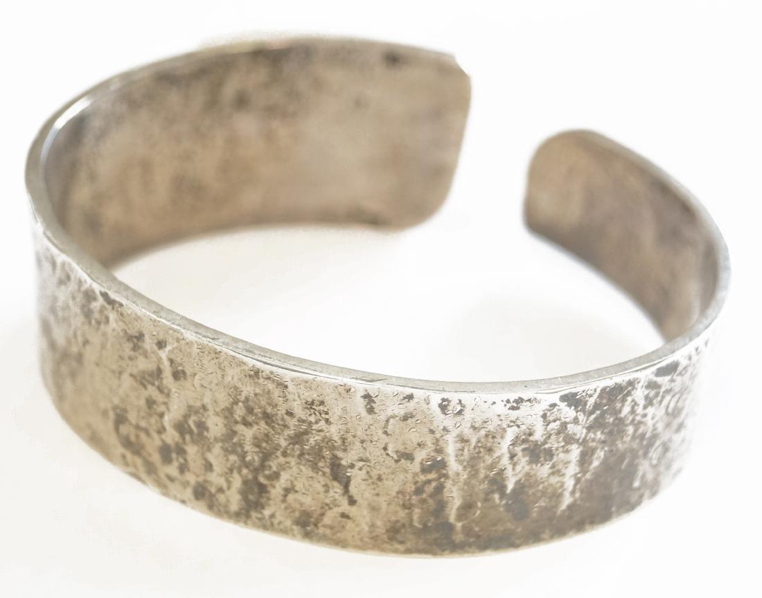 DAVID BINDER STERLING CUFF BRACELET, SIGNED. INSIDE (1 of 1)