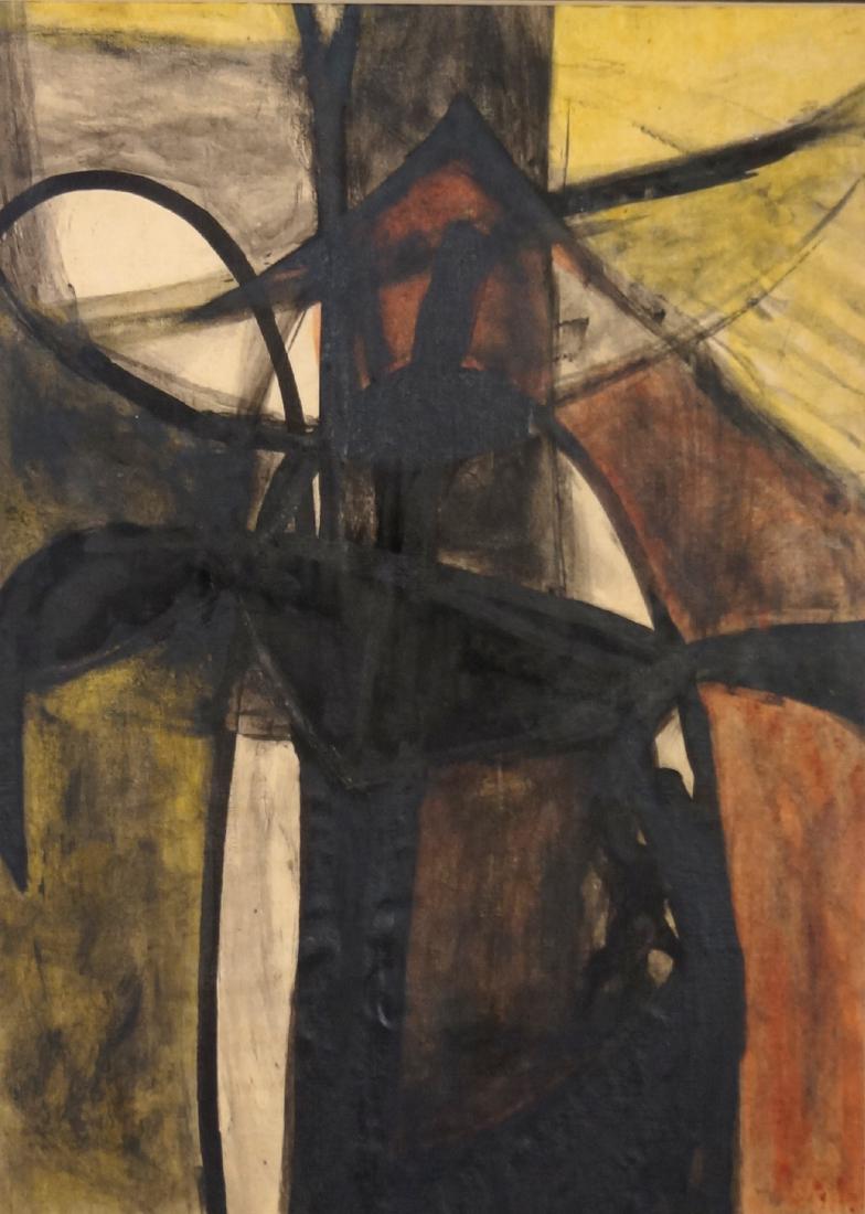 ANNE HELIOFF (AMERICAN 1910-2001), MIXED MEDIA ON (1 of 2)