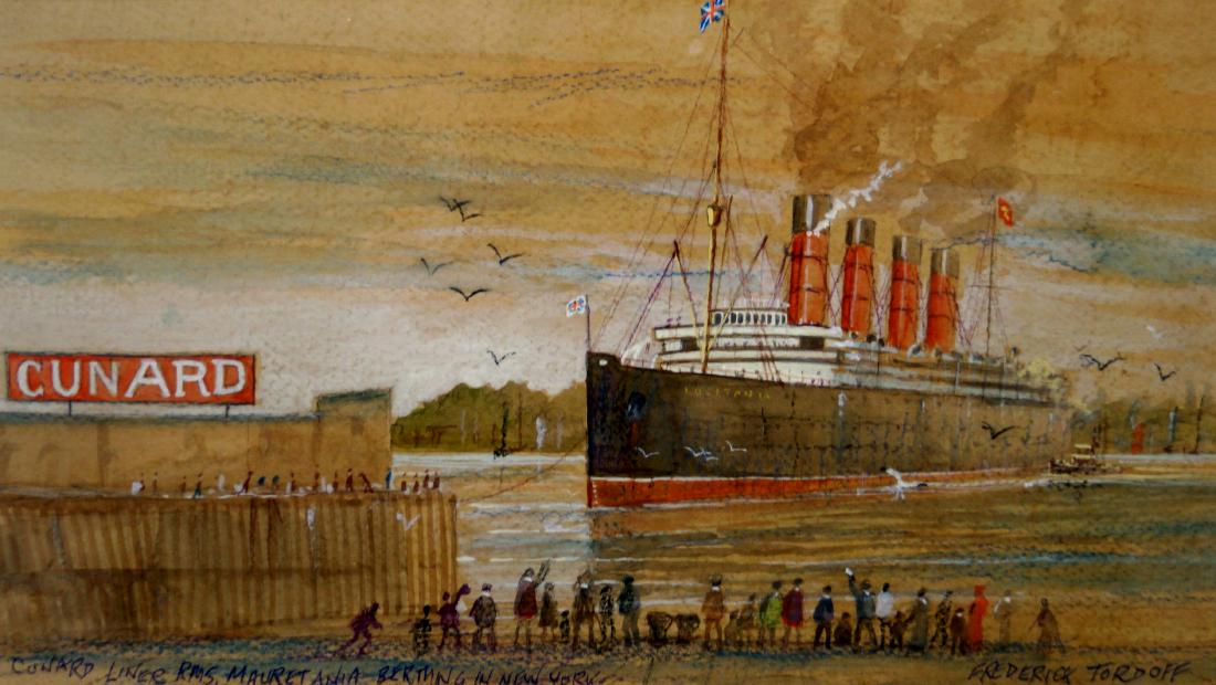 FRED TORDOFF (ANGLO/AMERICAN 20TH CENTURY), WATERCOLOR, (1 of 1)