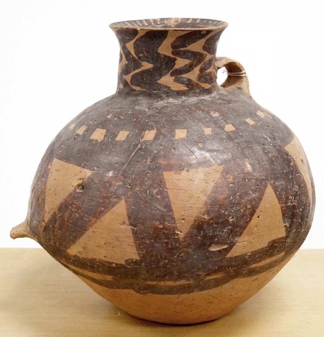 CHINESE NEOLITHIC DECORATED POTTERY VESSEL. HEIGHT 9 (1 of 1)