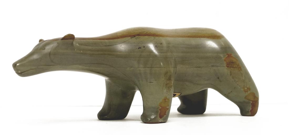 NORTH WEST COAST NATIVE AMERICAN CARVED BANDED (1 of 2)