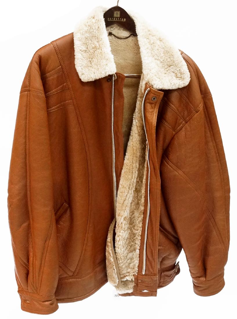 BALLY OF SWITZERLAND MENS LEATHER/SHEARLING BOMBER (1 of 1)