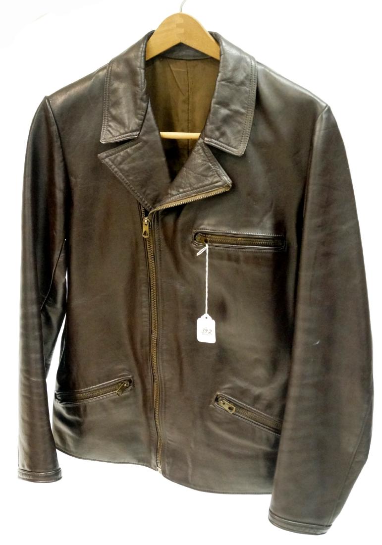 ITALIAN DESIGNER LADY'S LEATHER JACKET. APPROXIMATE (1 of 1)