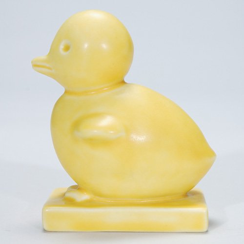 Rookwood 3 3/4" Chick paperweight, yellow