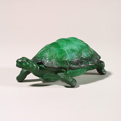 Bohemian Malachite turtle + cover, chi