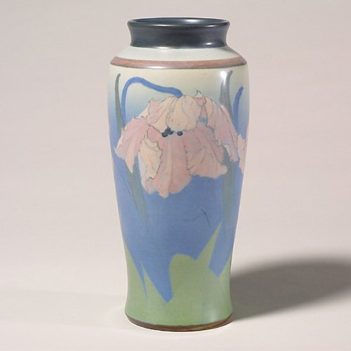 Rookwood Vellum, tulips, Rothenbusch, 1