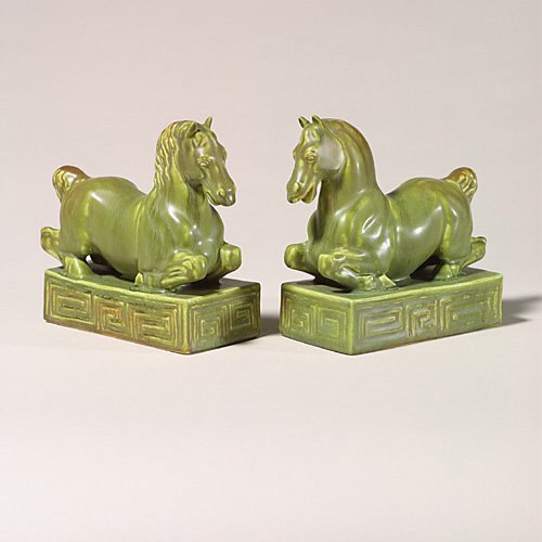 Rookwood kneeling horse bknds,1940, 258