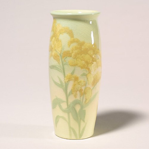 Rookwood Iris glaze, goldenrod, Sax, 19