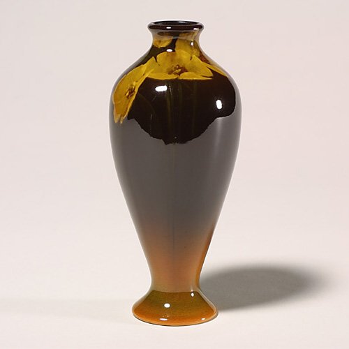 Rookwood Standard vase, poppies, Coyne,