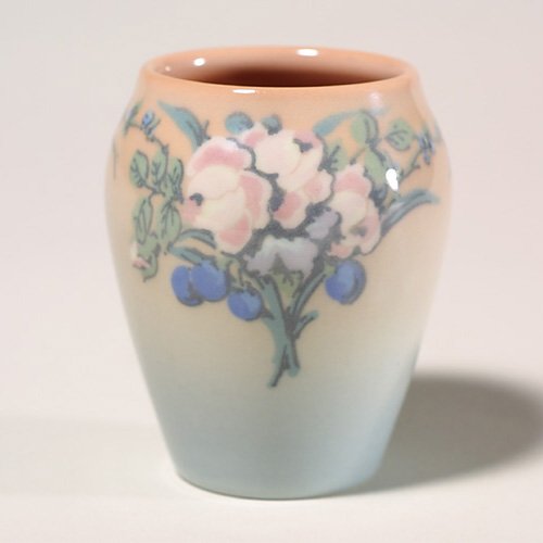 Rookwood Decorated Porcelain floral, Co