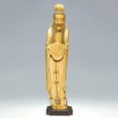 686: Carved Ivory of elder priest w/tablet, 18