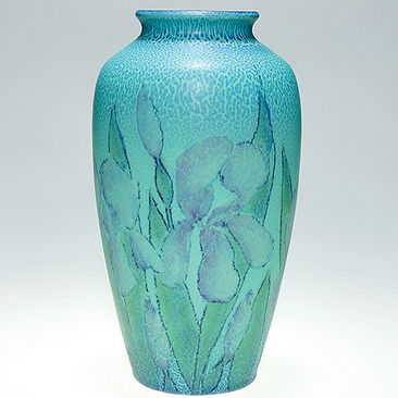 Rookwood Mat floral, Jensen, 1929, 10 1/2"