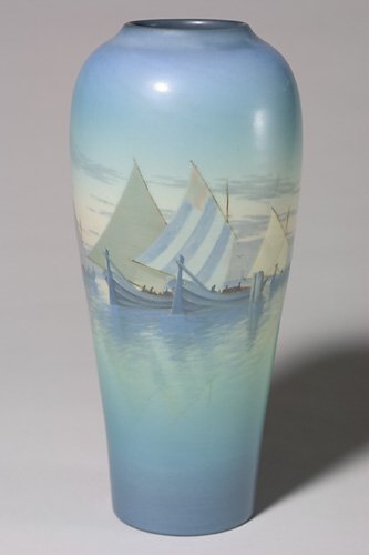 Rookwood C Schmidt Venetian,12 1/8", 1924, drille