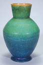 62: Rare Roseville Artcraft floor vase, 16 1/4"