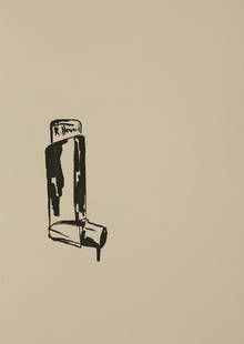 *Rachel Howard (British: *Rachel Howard (British, b.1969)CAN’T BREATHE WITHOUT YOUScreenprint, 2006, together with a lithograph by Tim Lewis, both signed, dated and numbered 41/50 in pencil, from the portfolio 'In the Darke