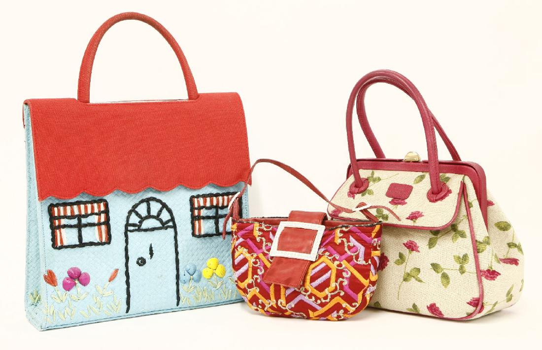 A Lulu Guinness of London 'house' handbag (1 of 1)