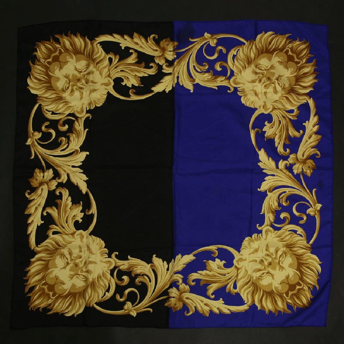 Five assorted silk scarves (1 of 3)