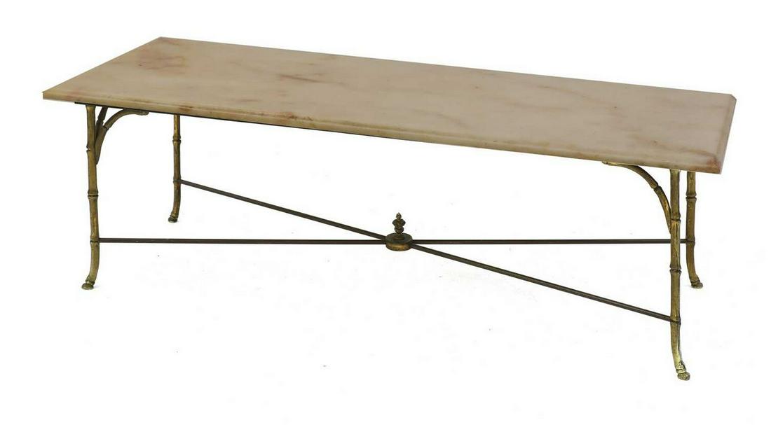 A French Maison Baguès coffee table, (1 of 2)