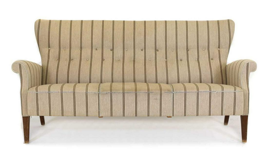 A Danish 'Model 8112' three-seater settee, (1 of 2)