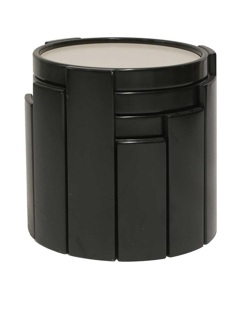 An Italian 'Model 780' nest of tables, (1 of 4)