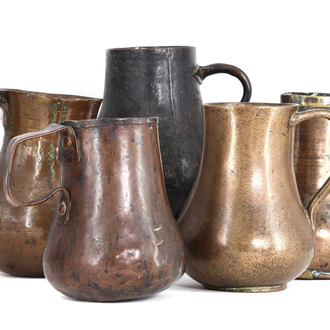Five bronze or copper alloy secular vessels, (1 of 5)
