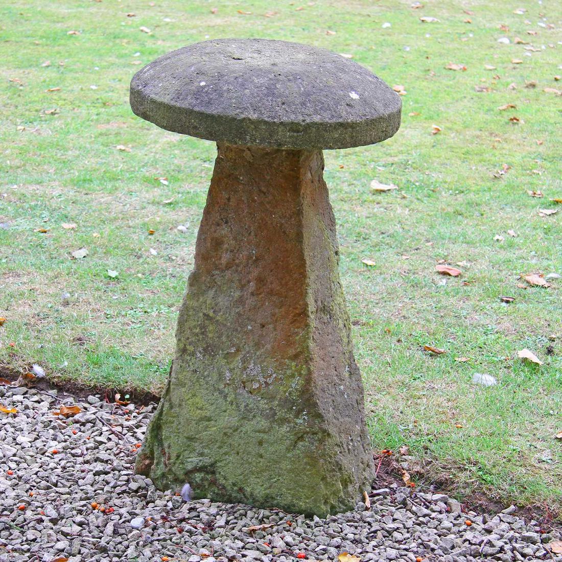 A sandstone staddle stone, (1 of 1)