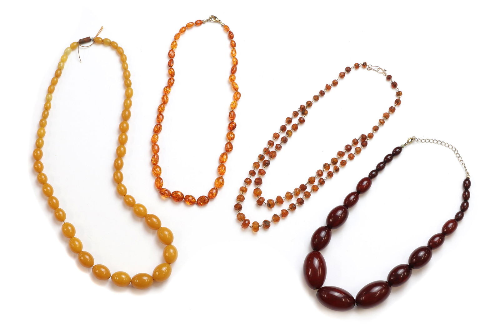 A collection of bead necklaces, (1 of 1)