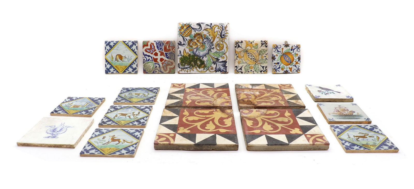A collection of pottery tiles (1 of 5)