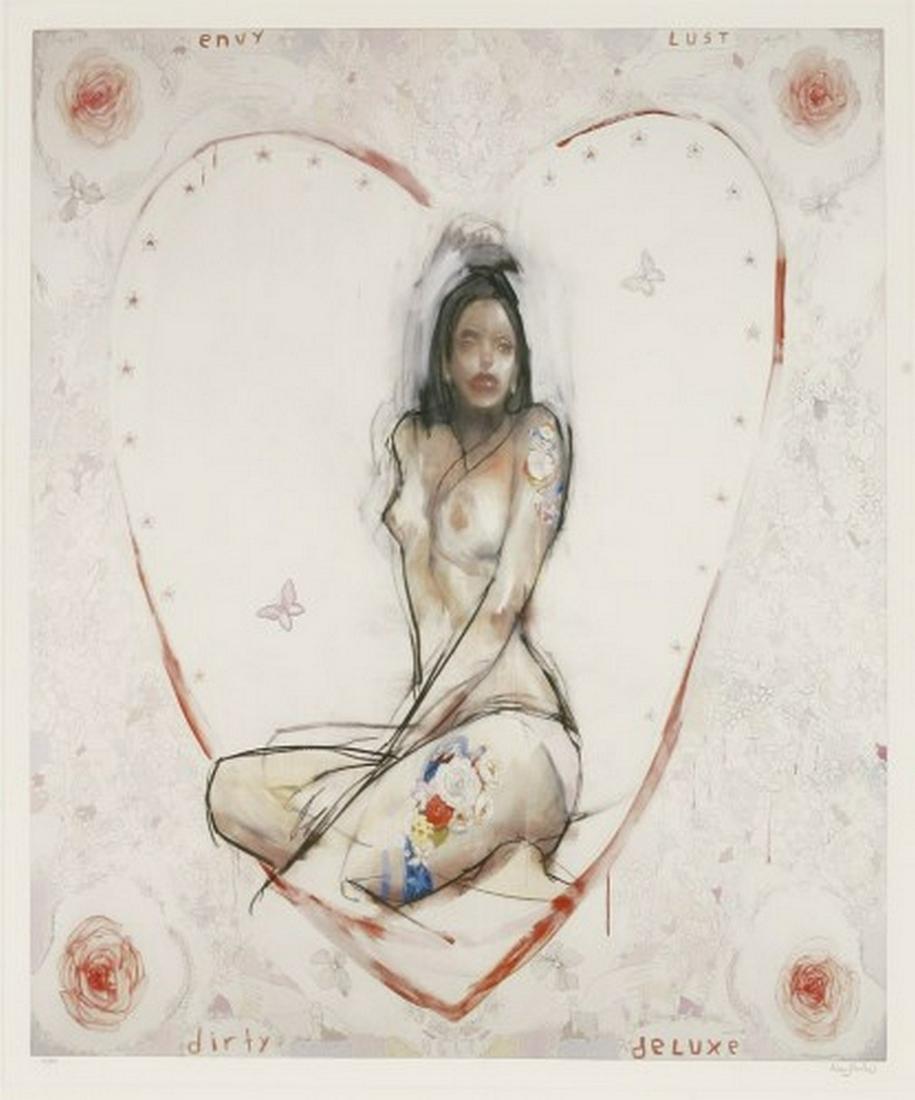 Antony Micallef (b.1975): Antony Micallef (b.1975) ▴ Antony Micallef (b.1975) 'Dirty Deluxe' giclée print in colours, 2005, signed and numbered 31/95 in pencil, published by Eyestorm, on 308gsm Hahnemühle wove