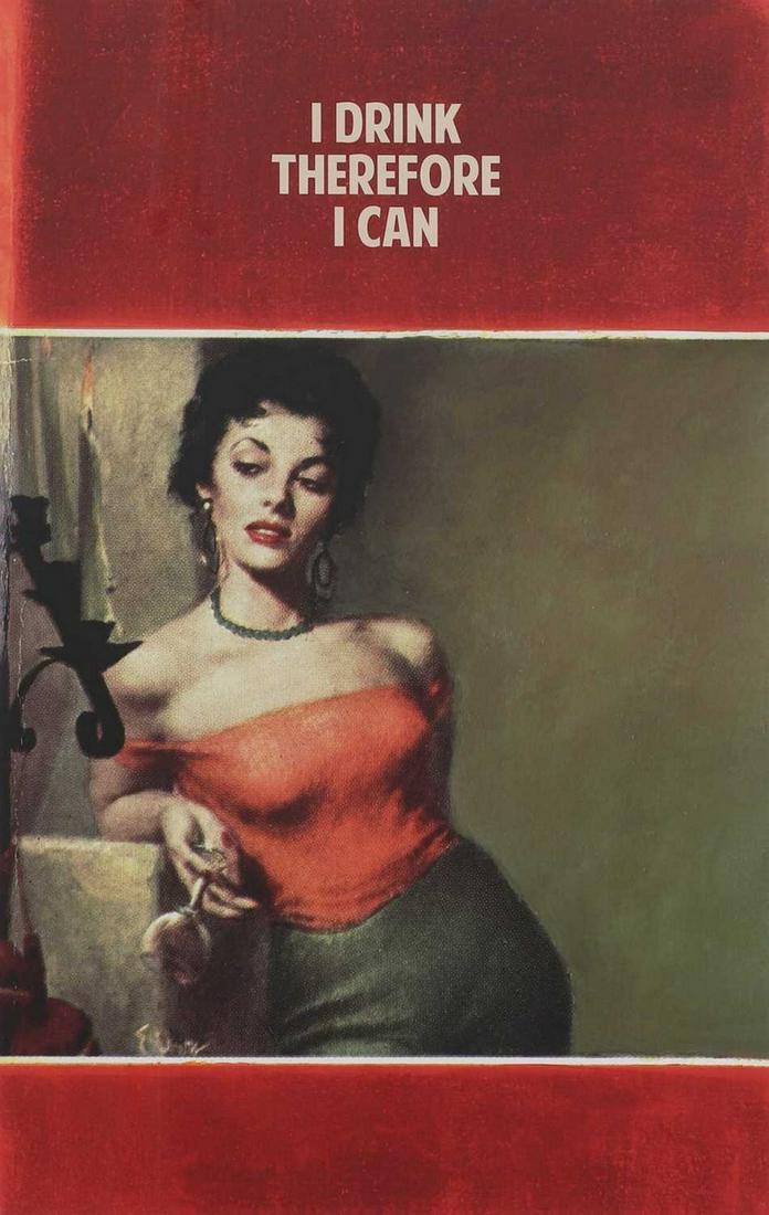 The Connor Brothers (b.1968): The Connor Brothers (b.1968) ▴ The Connor Brothers (b.1968) 'I Drink Therefore I Can' giclée print on wove paper, artist's proof, signed and dated 'Connor Brothers '19' in pencil l.r., insc
