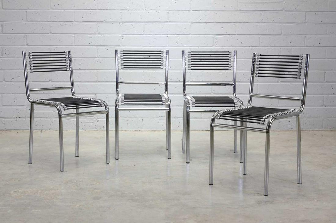 A set of four 'Sandows' chairs, (1 of 5)