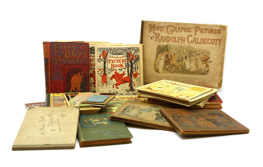 A large quantity of Victorian Childrenís Illustrated books (qty.) (1 of 3)