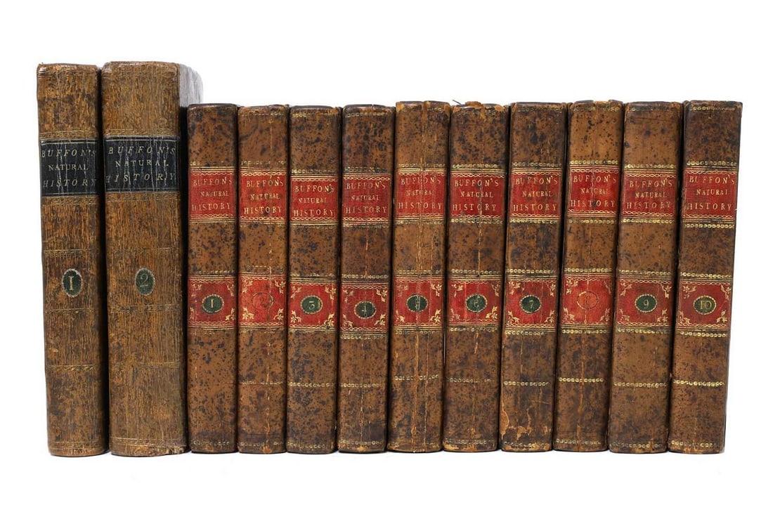 Buffon's Natural History, In 10 volumes. (1 of 3)