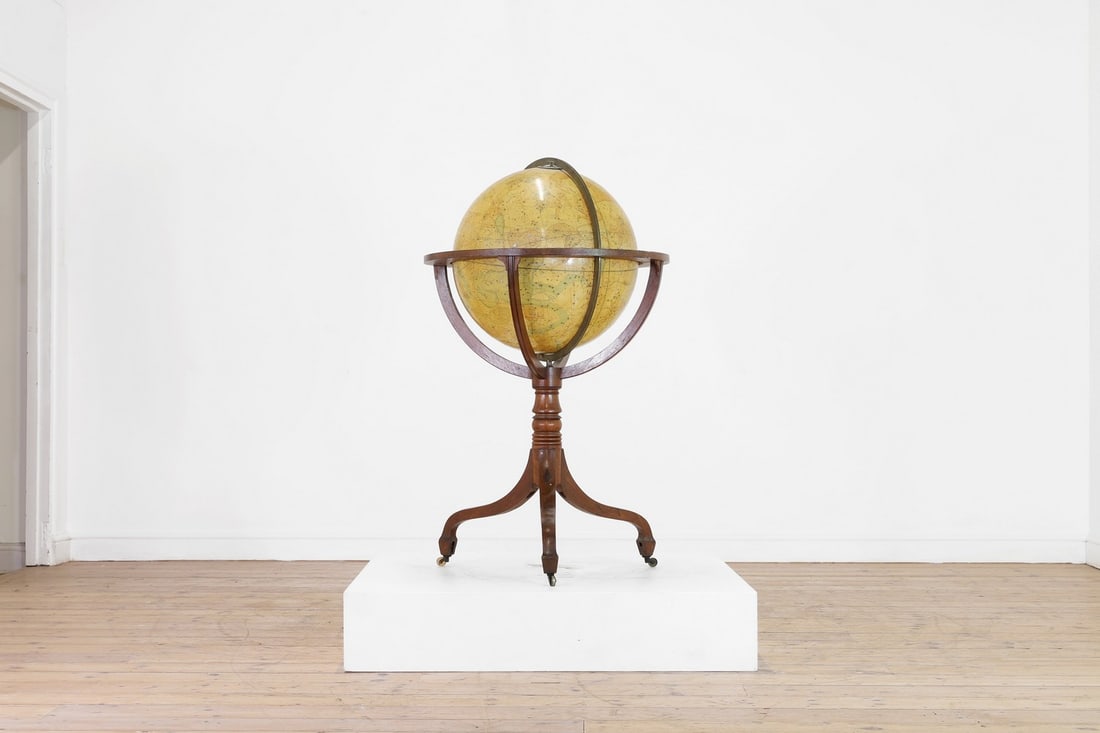 A large celestial library globe (1 of 8)