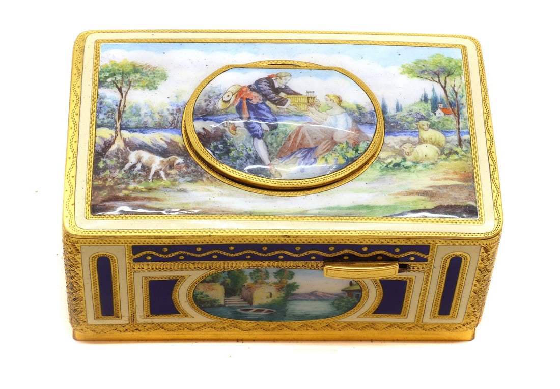 A musical automaton bird box (1 of 9)