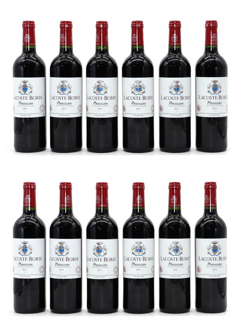 Lacoste Borie,: Lacoste Borie, Lacoste Borie, Pauillac, 2011 (12, OWC) Condition Report: Recently received from The Wine Society. Please note we cannot guarantee condition of contents or quality of storage. No return