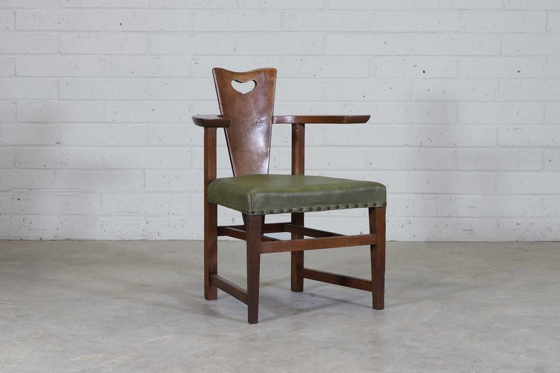 An Arts And Crafts abingwood Oak Armchair Auction