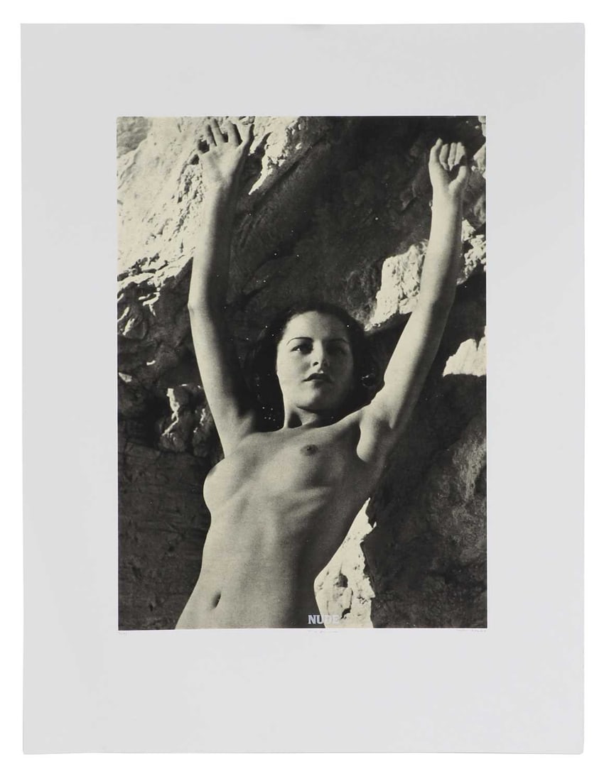 ▴ Sir Peter Blake RA (b.1932): ▴ Sir Peter Blake RA (b.1932) 'N is for Nude'screenprint in colours, 1991, signed, inscribed with title and numbered '71/95' in pencil, from the 'Alphabet' series, on wove papersheet 102.5 x 77