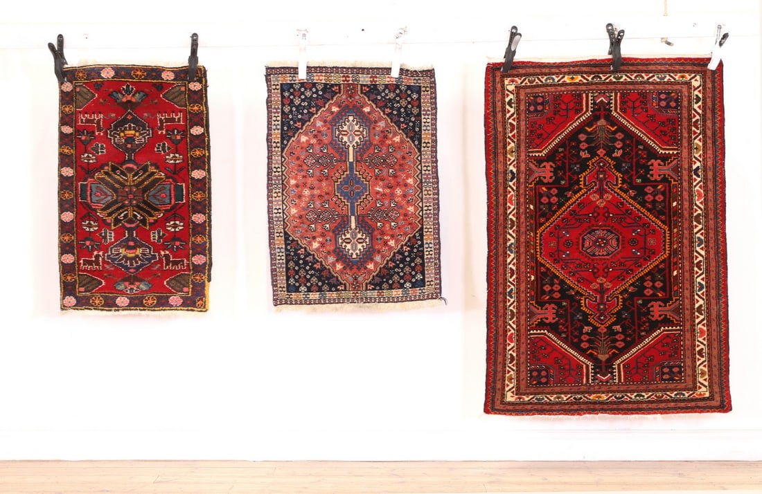 Three Persian rugs, (1 of 2)