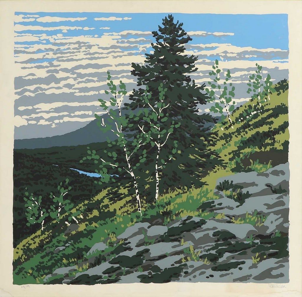 Neil Welliver (American, 1929-2005) (1 of 5)