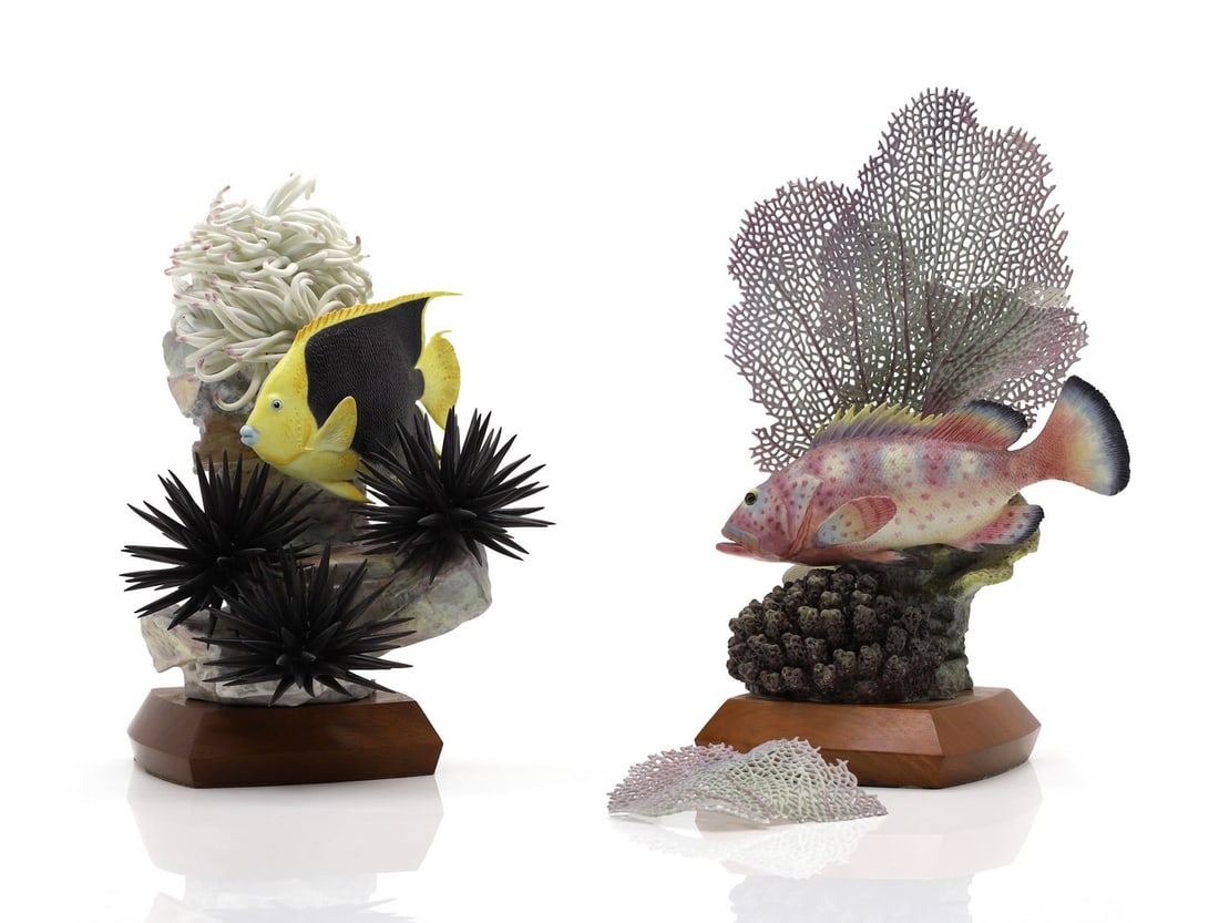 Two Royal Worcester porcelain models (1 of 2)