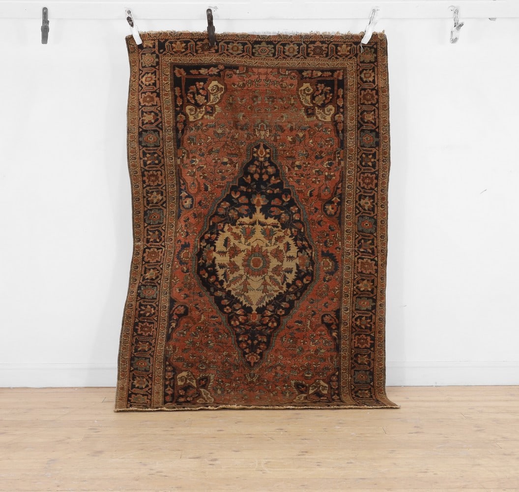 A Persian Bidjar wool rug (1 of 4)