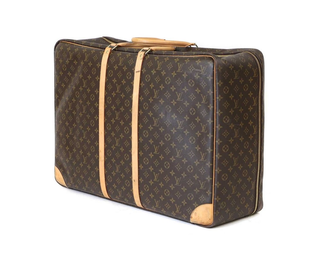 A Louis Vuitton monogrammed canvas 'Sirius 70' soft-sided suitcase, (1 of 7)