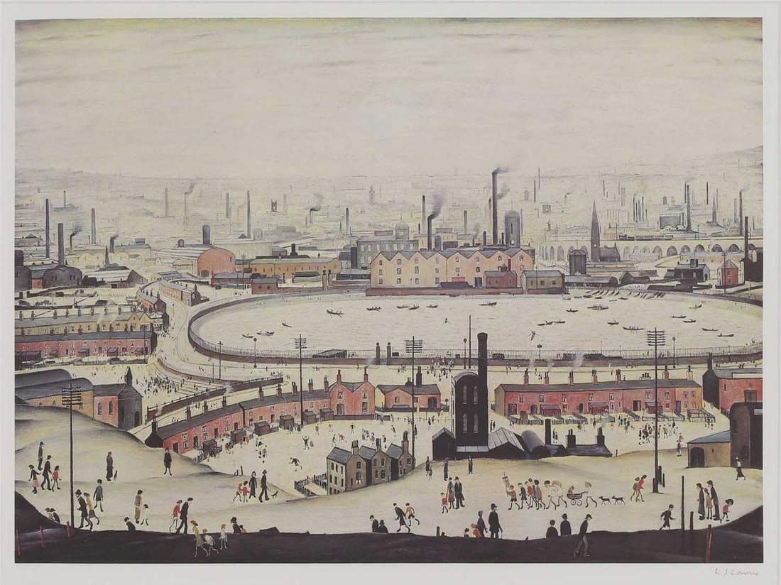 ▲ Laurence Stephen Lowry RA (1887-1976) (1 of 6)