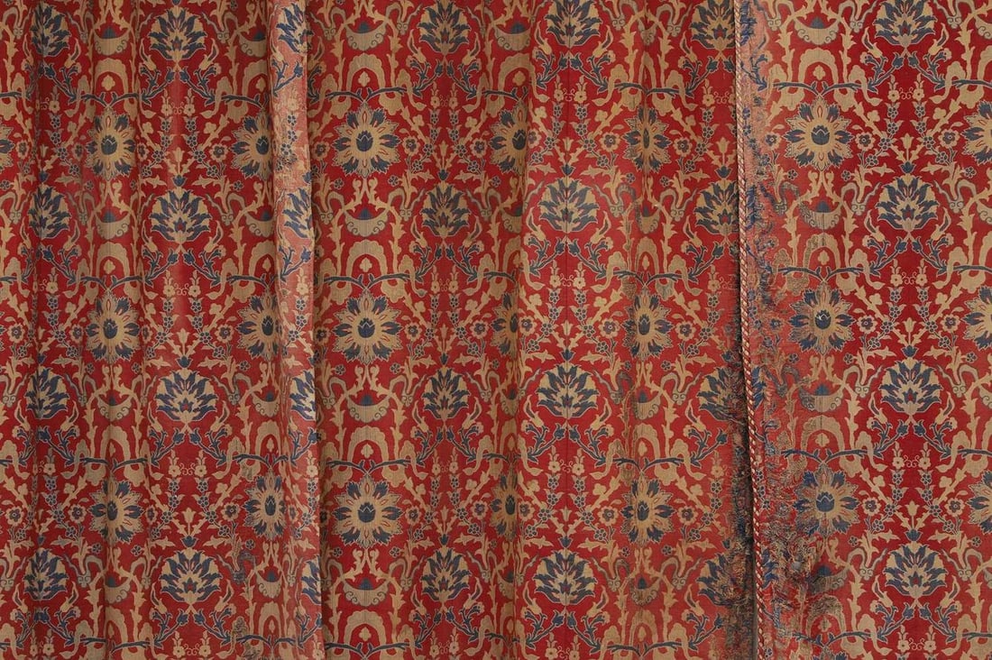 A set of three Arts and Crafts textile panels, (1 of 13)