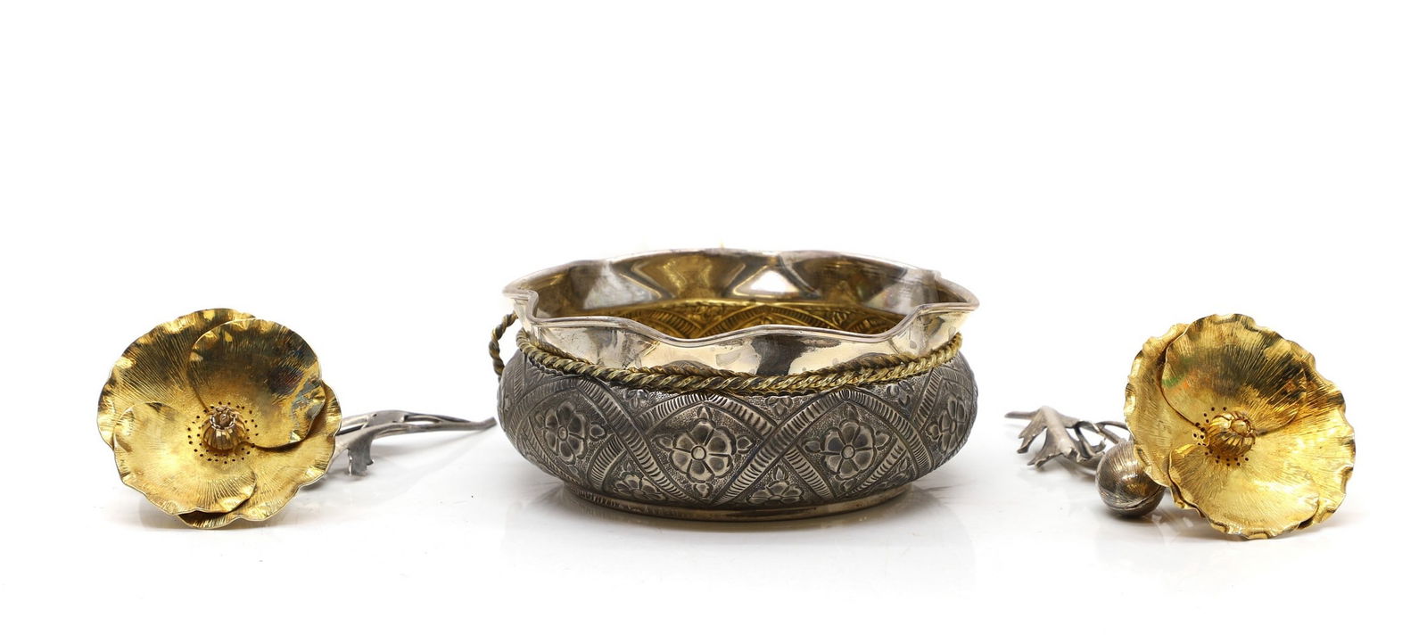 A silver bowl (1 of 3)