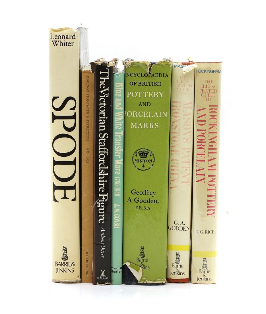 A collection of porcelain reference books and catalogues (1 of 2)