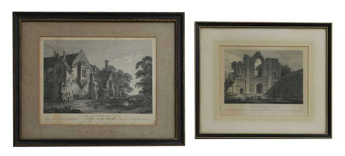 After Thomas Hearne: After Thomas Hearne 'Castle Acre Priory' engraving, by W Byrne & Middiman 33.5 x 40cm, framed; 'Castle-Acre Priory Church, Norfolk' published 10 Jan 1810, by William Woolnoth after F MacKenzie 31 x 35