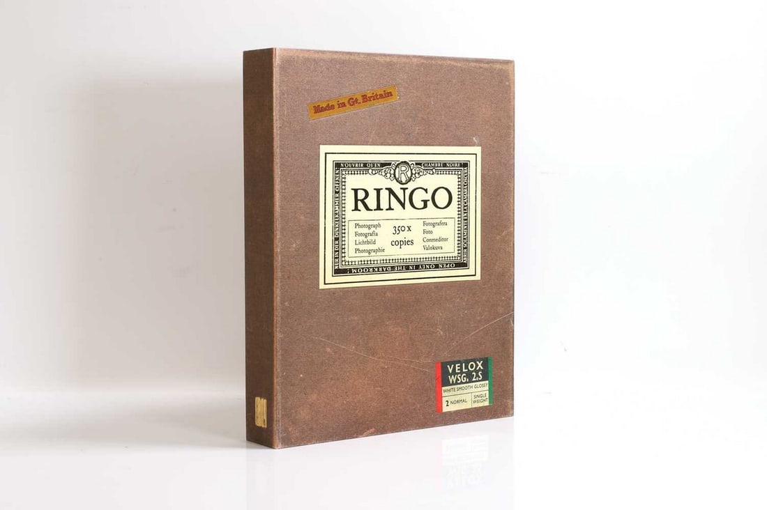 Ringo Starr (b.1940),: Ringo Starr (b.1940), 'Photograph', published by Genisis Publications in 2013, numbered '229' from the edition of 2500, with an embossed leather cover, housed with a cloth-bound clamshell box, dust ba