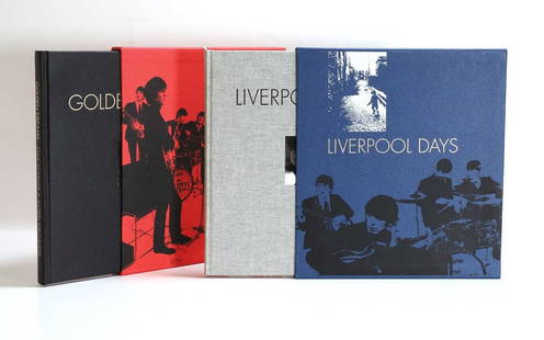 Max Scheler (German, 1928-2003) and Astrid Kirchherr (German, 1938-2020),: Max Scheler (German, 1928-2003) and Astrid Kirchherr (German, 1938-2020), 'Liverpool Days and Golden Dreams', published by Genesis Publications in 1996, numbered '1962' from the edition of 2000, signe